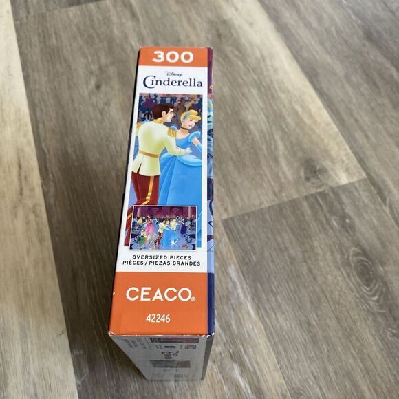 Disney Ceaco Cinderella 300 piece Jigsaw Puzzle Cinderella At The Ball - Picture 2 of 6